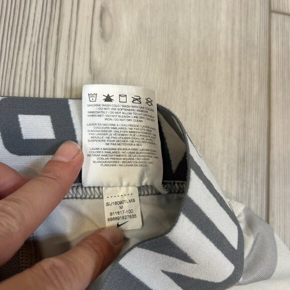 NIKE Mens Pro Combat Hypercool Compression Tights, Grey Medium 811617 - Picture 7 of 9